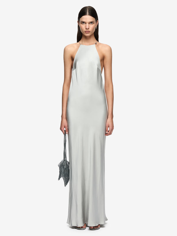 NALU MAXI DRESS - SILVER