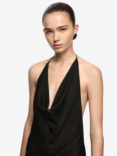 KIRA MAXI DRESS - BLACK