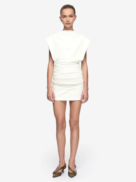 ODYSSEY MINI DRESS - WHITE