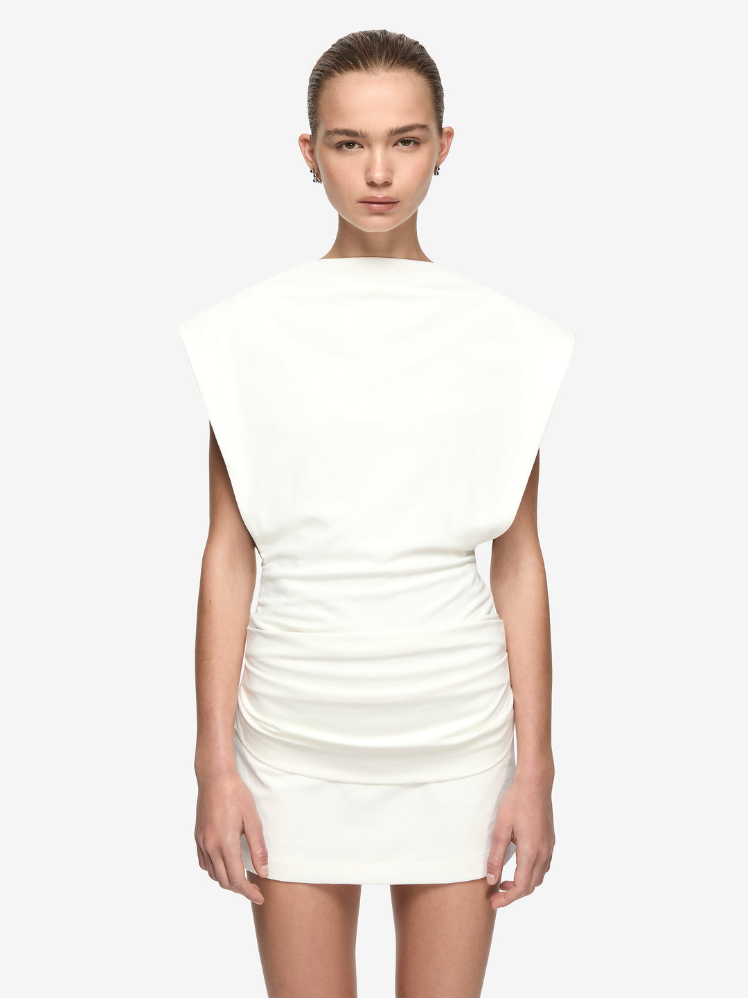 ODYSSEY MINI DRESS - WHITE