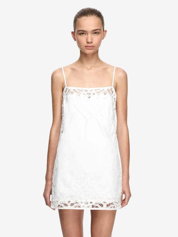 SKYE MINI DRESS - IVORY