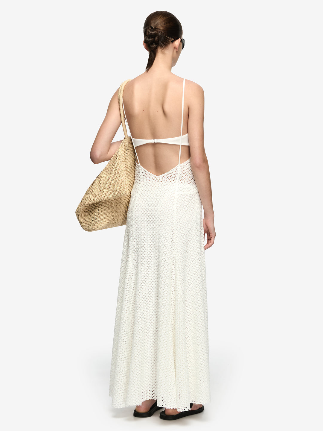 SOLARI MAXI DRESS - WHITE