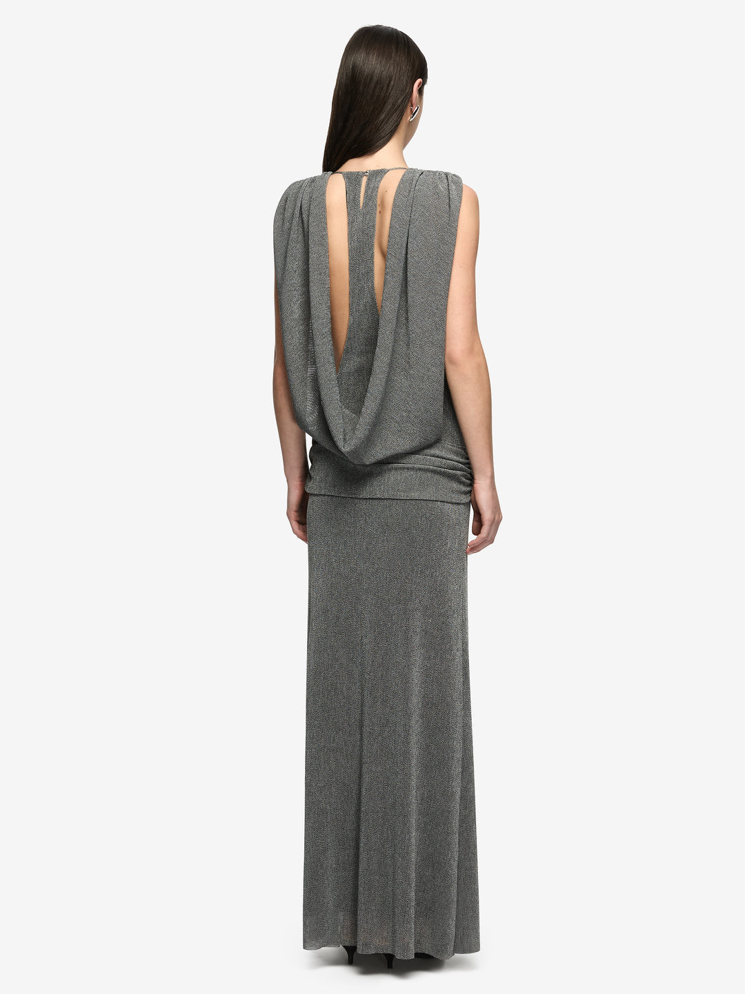 DRIFT MAXI DRESS - SILVER