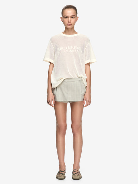 SETO OVERSIZED TEE - IVORY