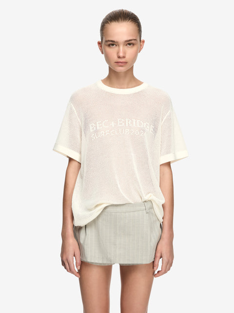 SETO OVERSIZED TEE - IVORY