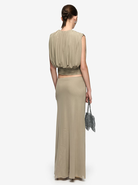 ORIA TOP - LIGHT TAUPE