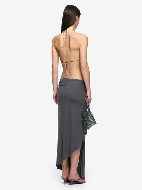 REN COWL TOP - CHARCOAL