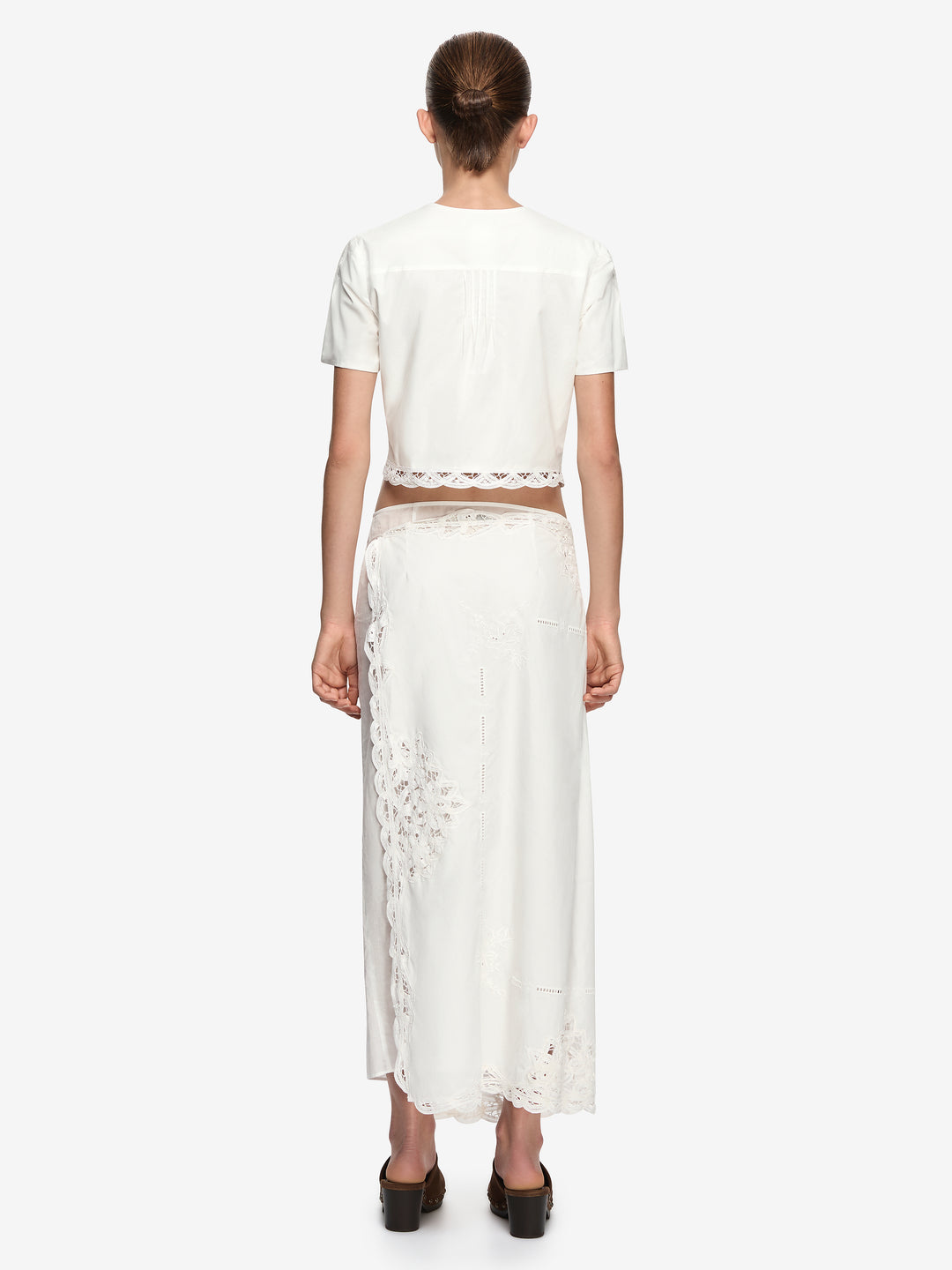 SKYE WRAP TOP - IVORY