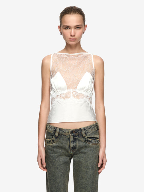 MARIS TOP - IVORY
