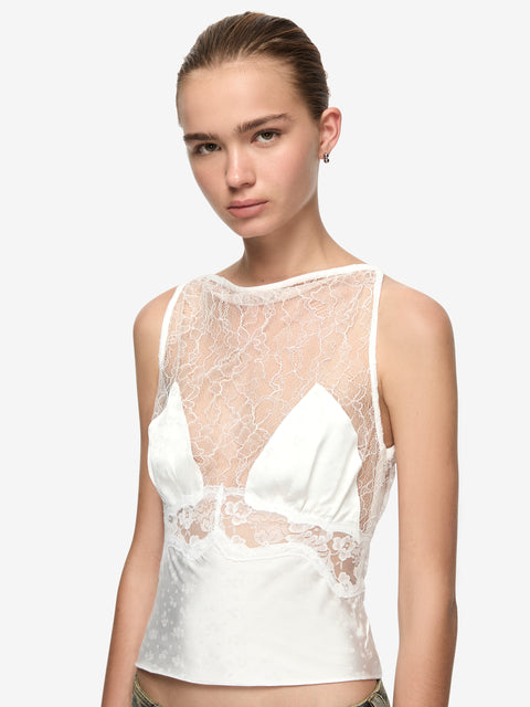 MARIS TOP - IVORY