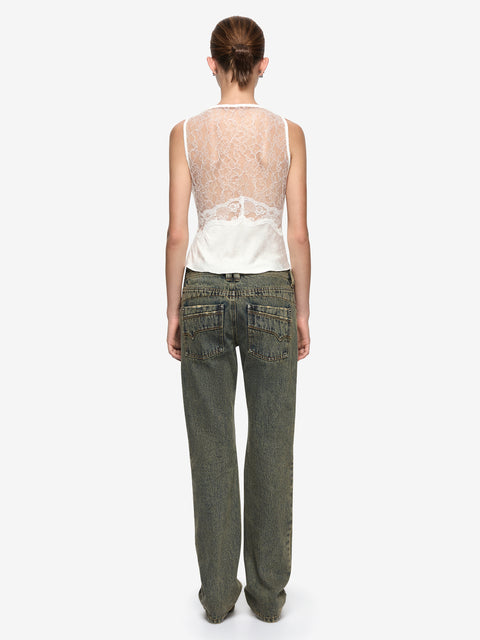 MARIS TOP - IVORY