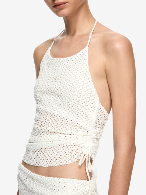 SOLARI TOP - WHITE