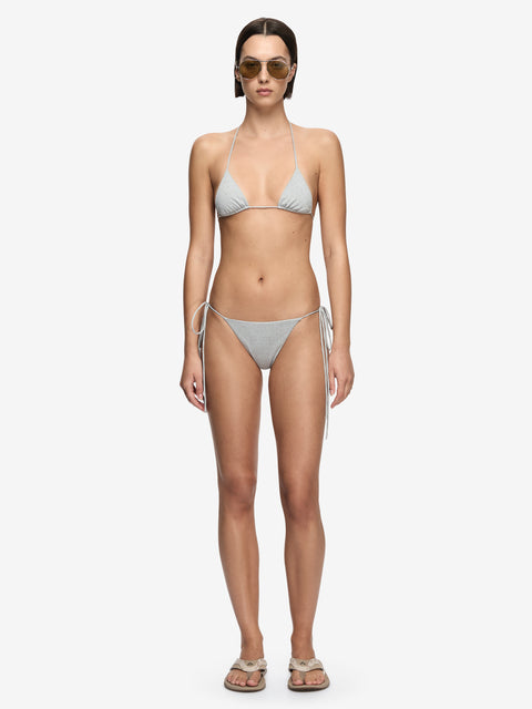 CONCRETE BIKINI BOTTOM - GREY MARLE