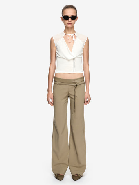 KIRA PANT - KHAKI