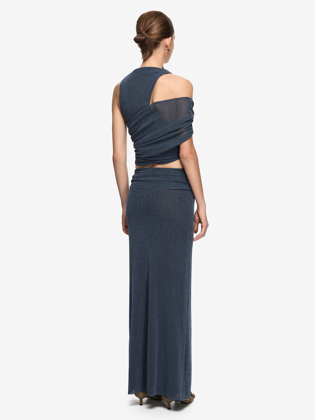 DRIFT MAXI SKIRT - DENIM MARLE