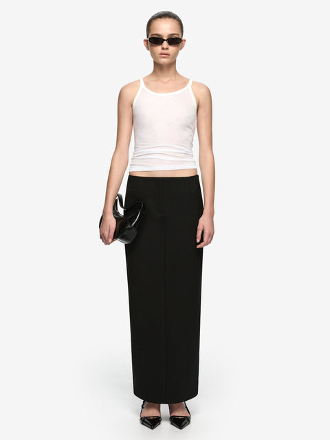 ETTA MAXI SKIRT - BLACK