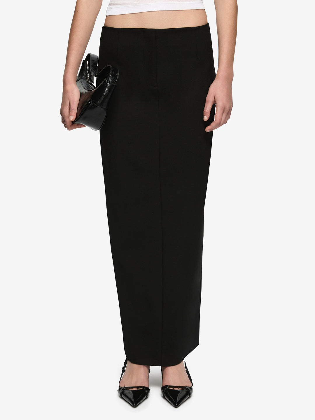 ETTA MAXI SKIRT - BLACK