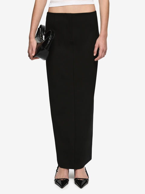 ETTA MAXI SKIRT - BLACK