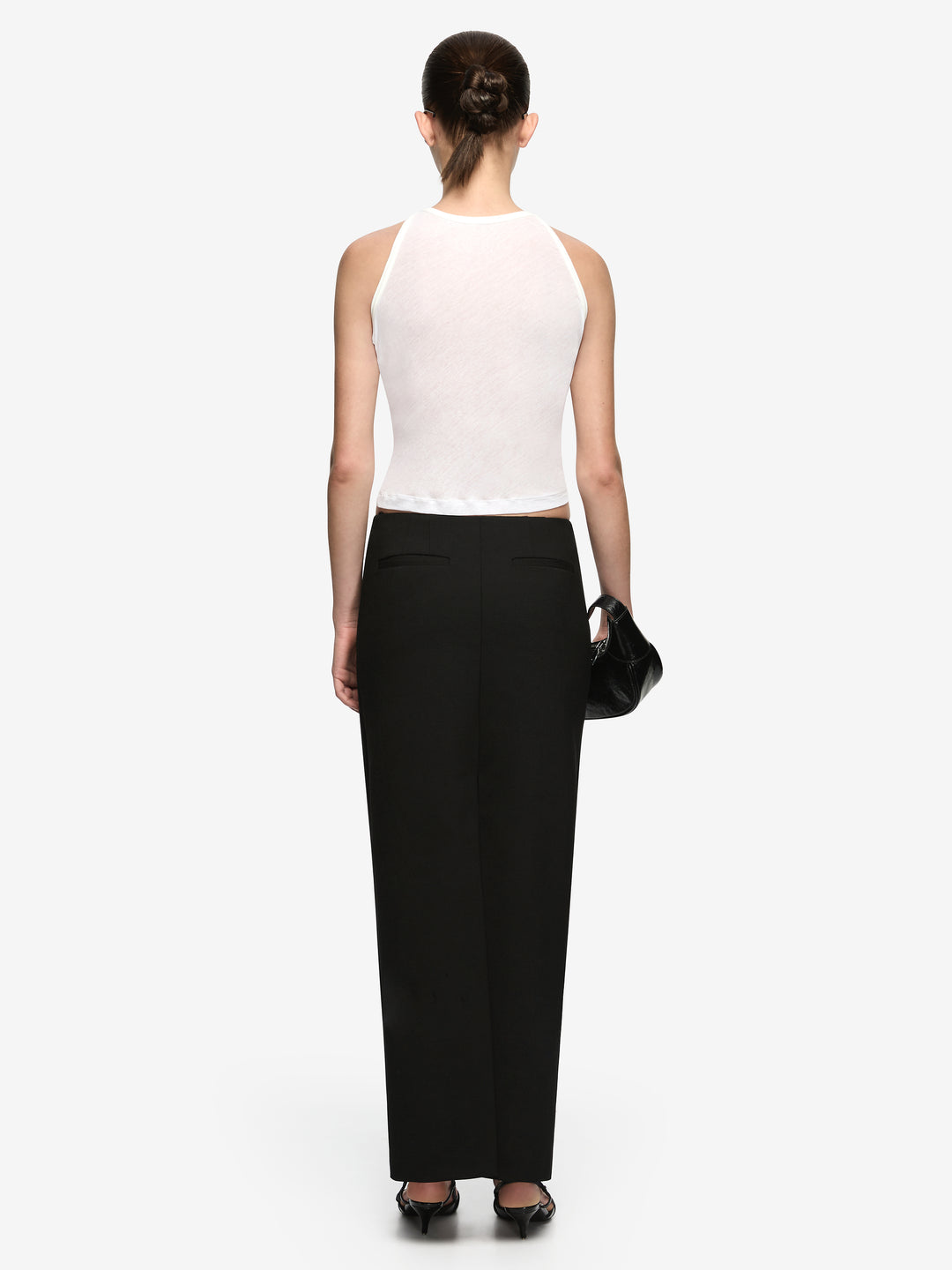 ETTA MAXI SKIRT - BLACK