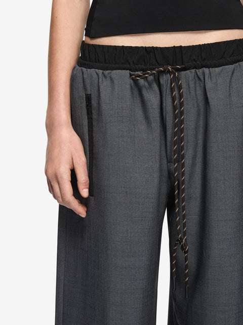 YUKI PANT - CHARCOAL/BLACK