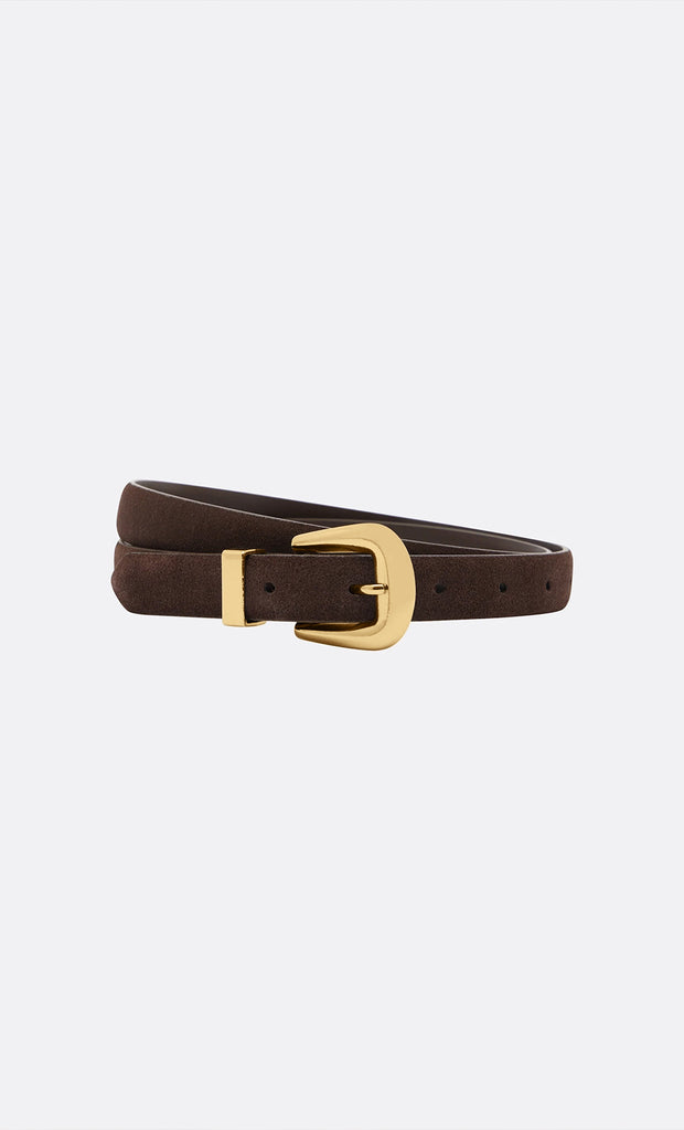 LIBERTY BELT - GOLD/CHOC
