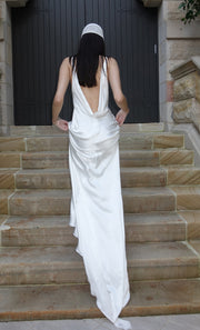 OPHELIA CROCHET HEAD PIECE - WHITE