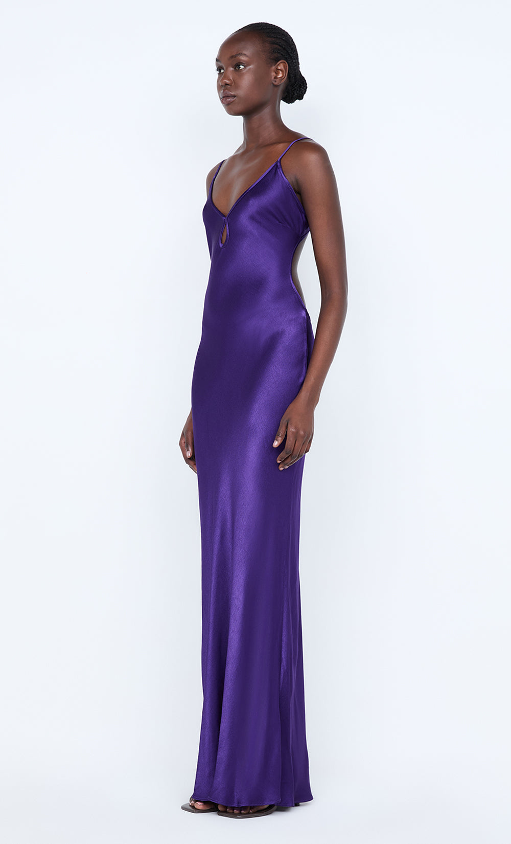 CEDAR CITY MAXI DRESS - DEEP PURPLE