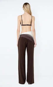 LUCIE PANT - DARK CHOCOLATE