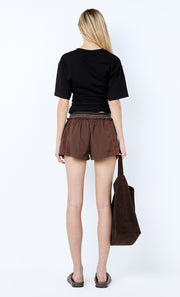 JERRI SHORT - CHOC/RUST