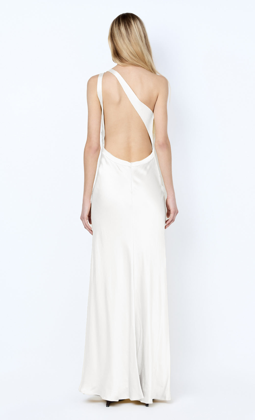 GIA ASYM MAXI DRESS - IVORY