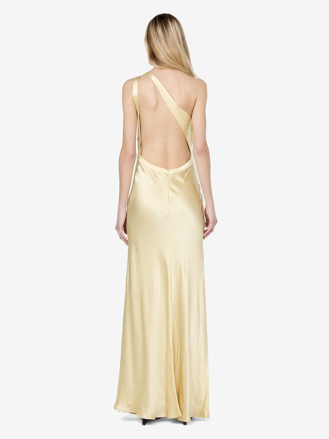 GIA ASYM MAXI DRESS - WHEAT