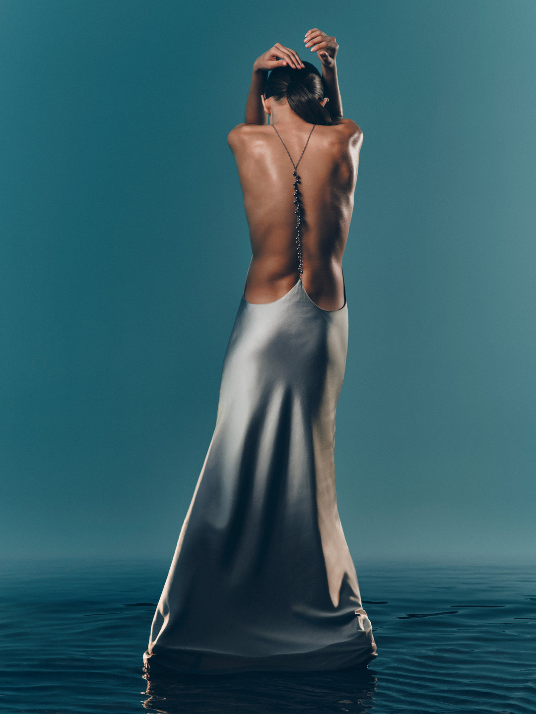 NALU MAXI DRESS - SILVER