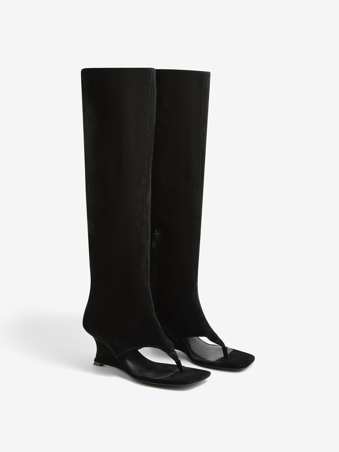 ALIA CUTOUT BOOT - BLACK