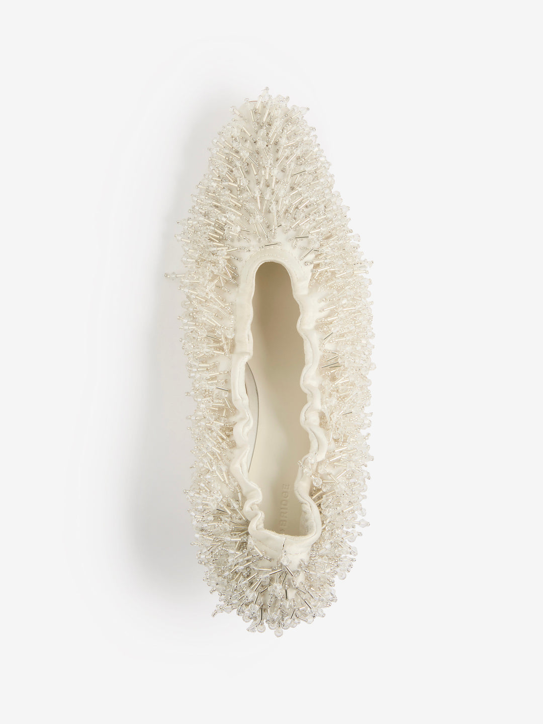 DIANA BEADED MULE - IVORY