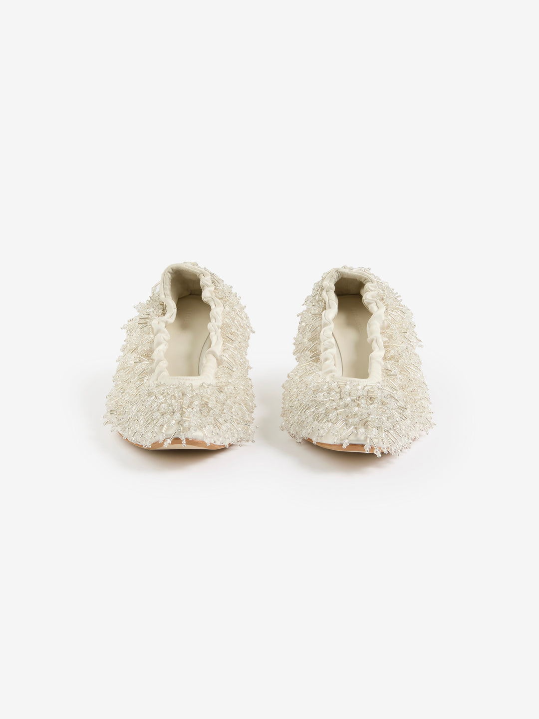 DIANA BEADED MULE - IVORY