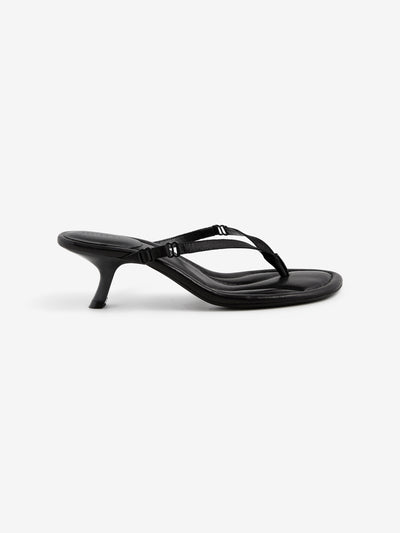 SUMI KITTEN HEEL - BLACK