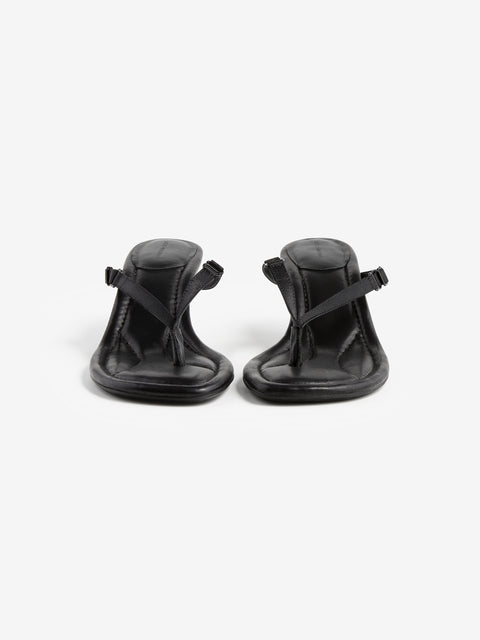 SUMI KITTEN HEEL - BLACK