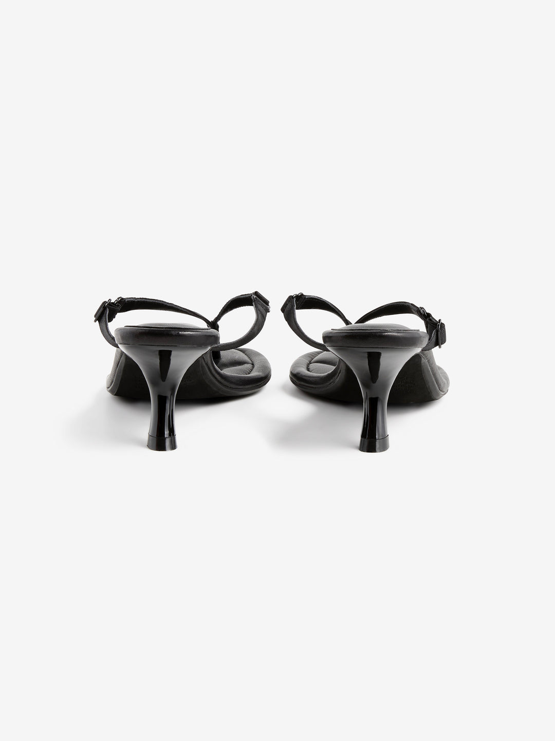 SUMI KITTEN HEEL - BLACK