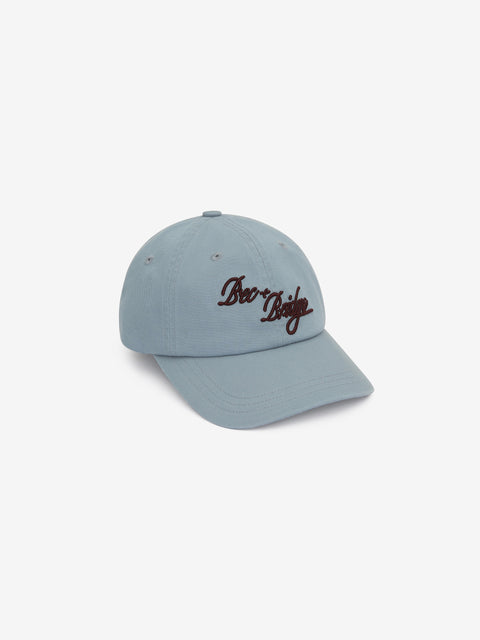 BEC + BRIDGE CURSIVE CAP - DUSTY BLUE/PLUM