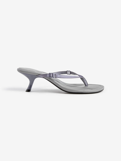 SUMI KITTEN HEEL - CHARCOAL/GREY