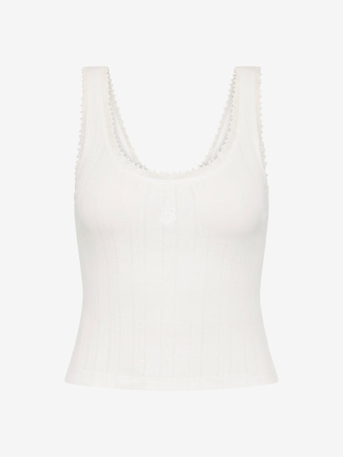 LACIE TANK - IVORY