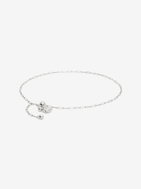 JULIA CHAIN BELT - SILVER