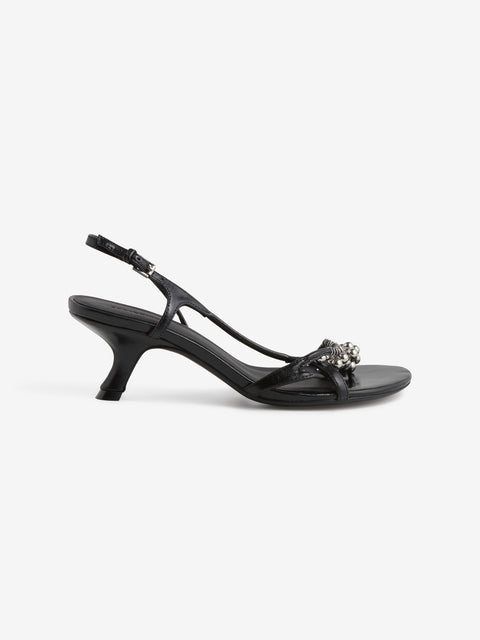 SPHERE HEELS - BLACK