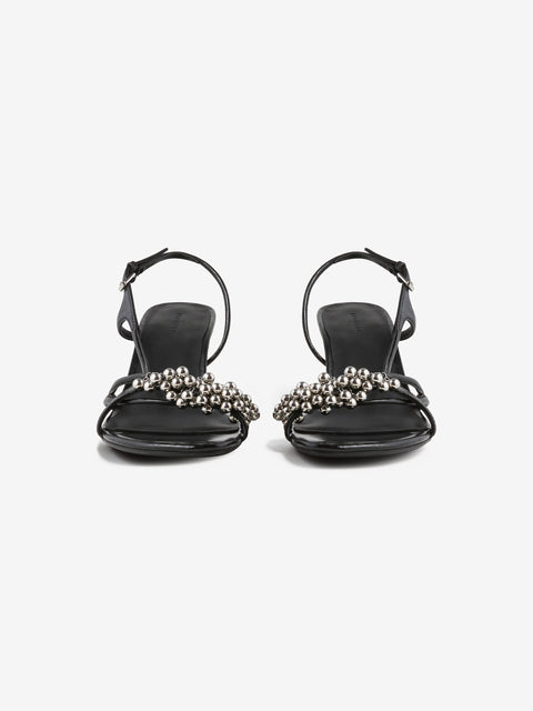 SPHERE HEELS - BLACK