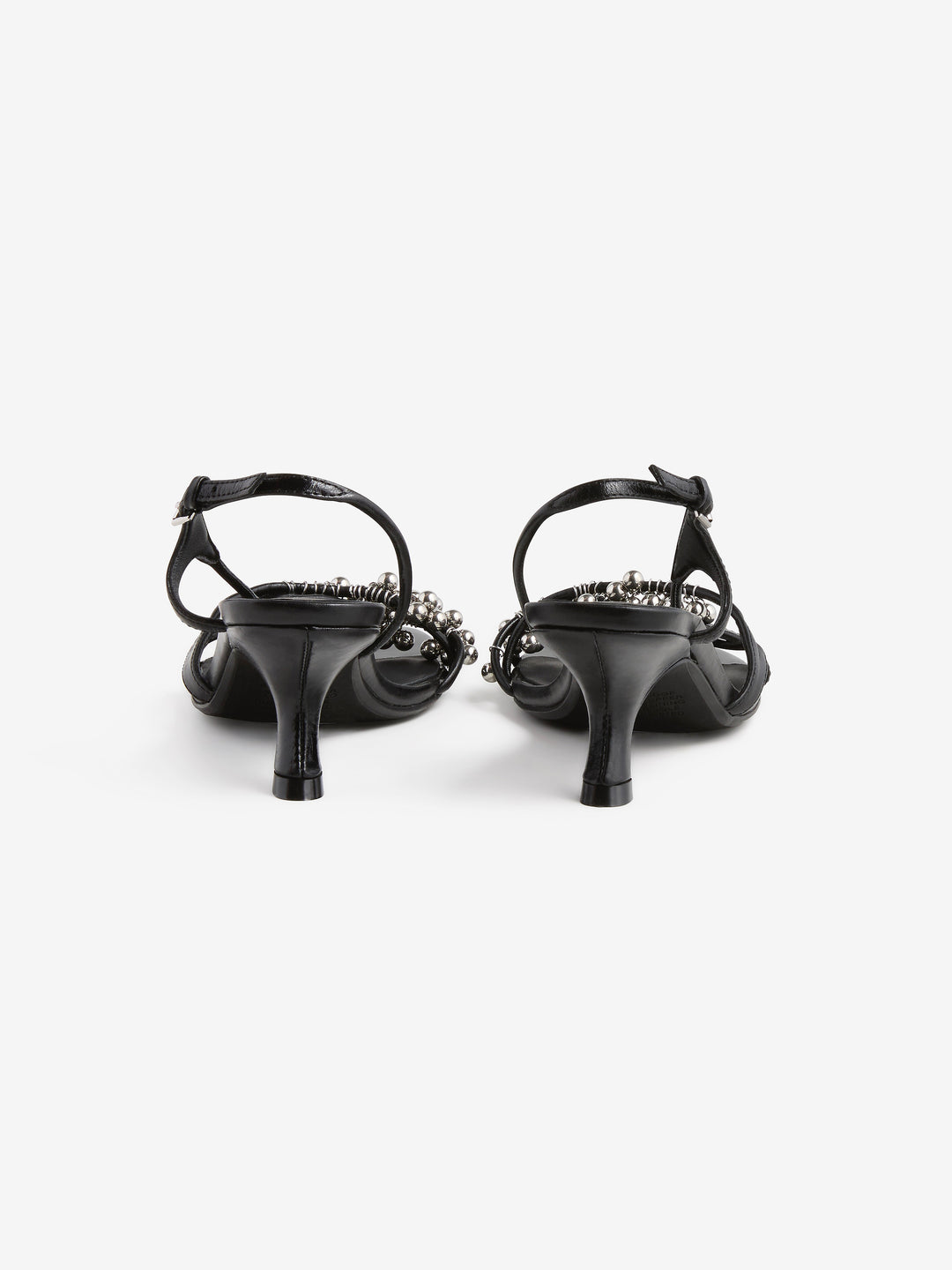 SPHERE HEELS - BLACK
