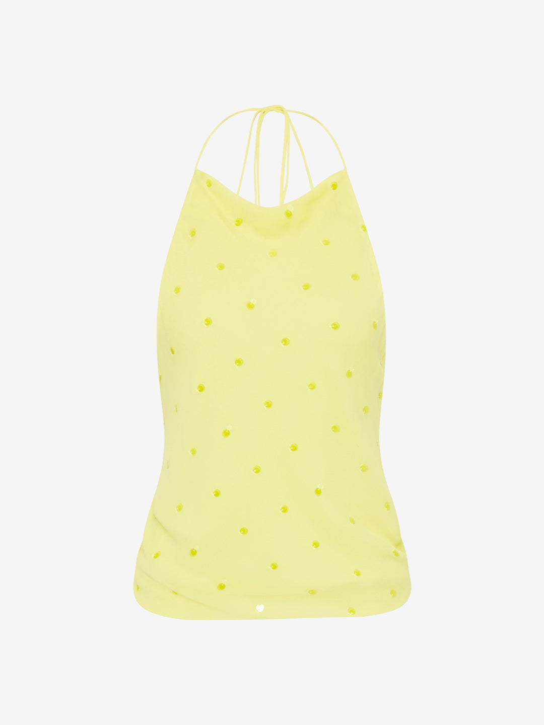 SOLACE HALTER TOP - CITRUS