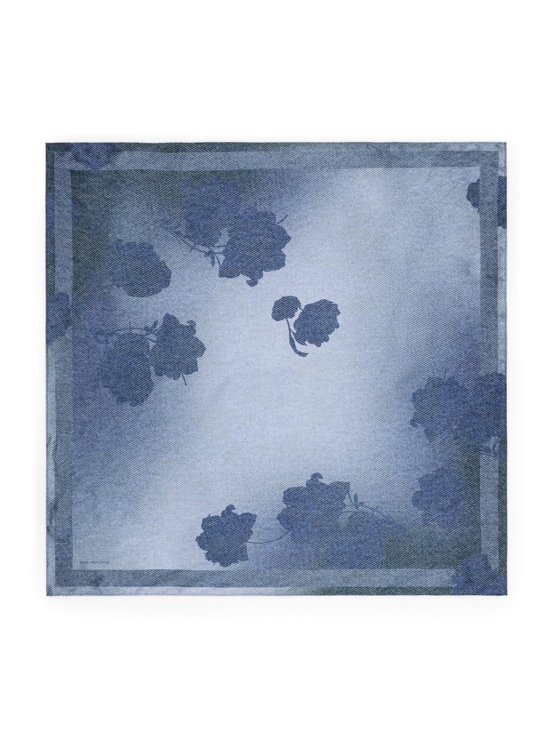 MUSA SCARF - DENIM FLORAL