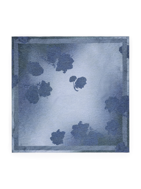 MUSA SCARF - DENIM FLORAL