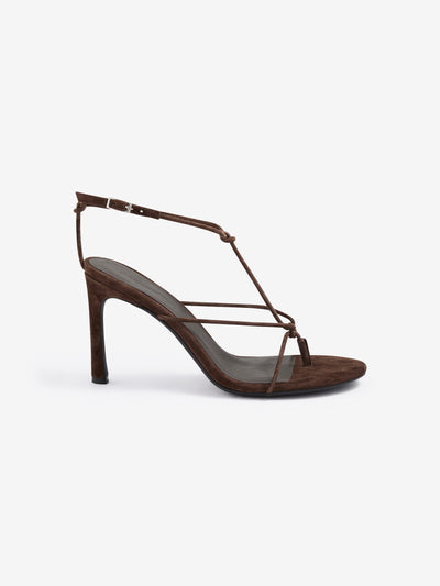 CAMRYN HEEL - CHOC LEATHER
