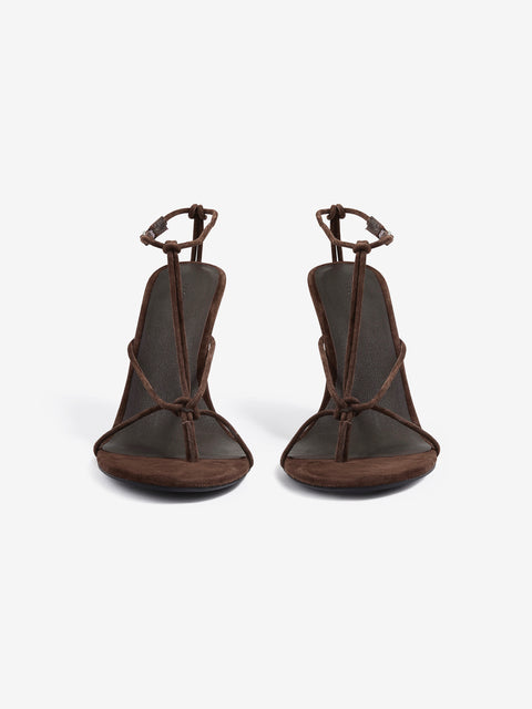 CAMRYN HEEL - CHOC LEATHER